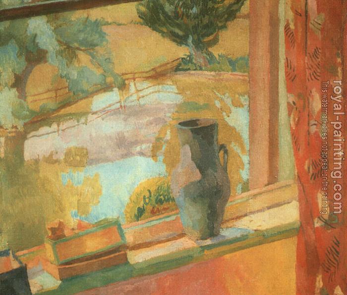 Vanessa Bell : View of the Pond at Charleston